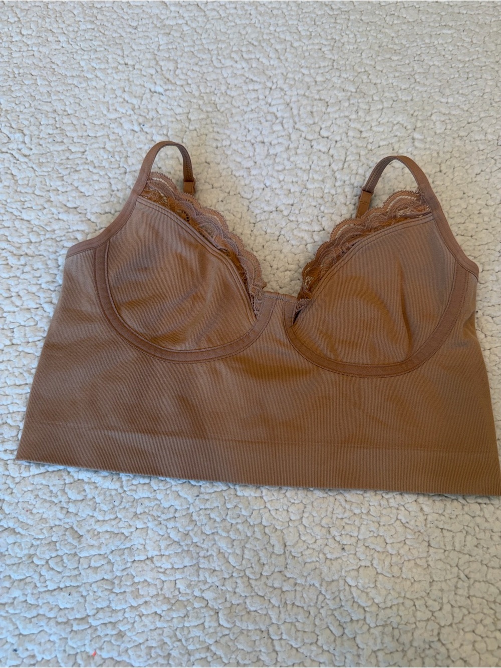 Aerie Tan Bralette Small